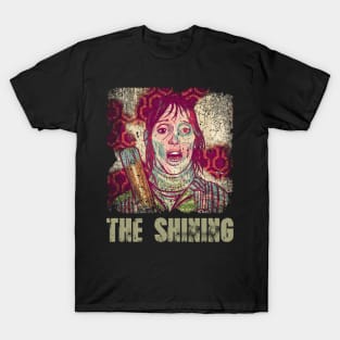 Here's Johnny! Pay Tribute to the Unforgettable Line and Intense Scenes from Shining on a Stylish Tee T-Shirt